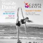 Stage de danse à Annonay Davézieux 8 à 12 ans