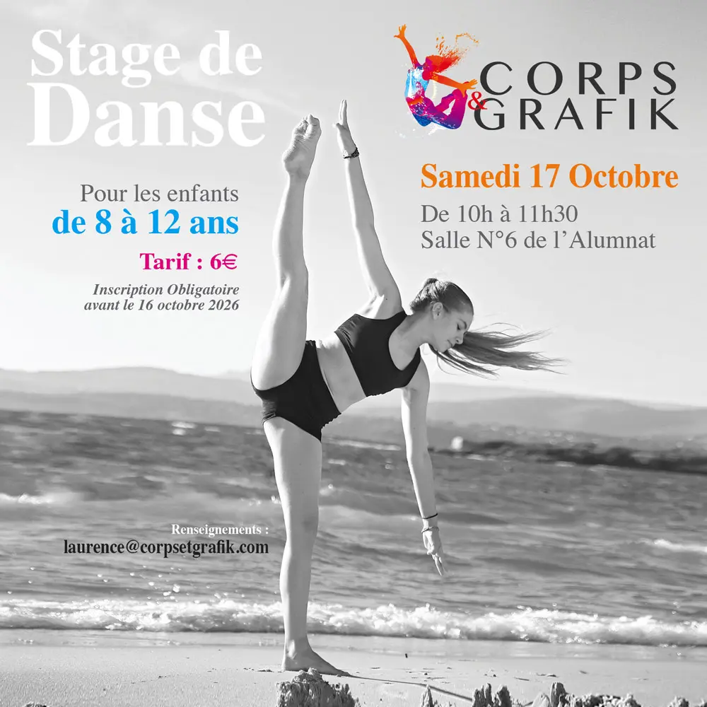 Stage de danse à Annonay Davézieux 8 à 12 ans